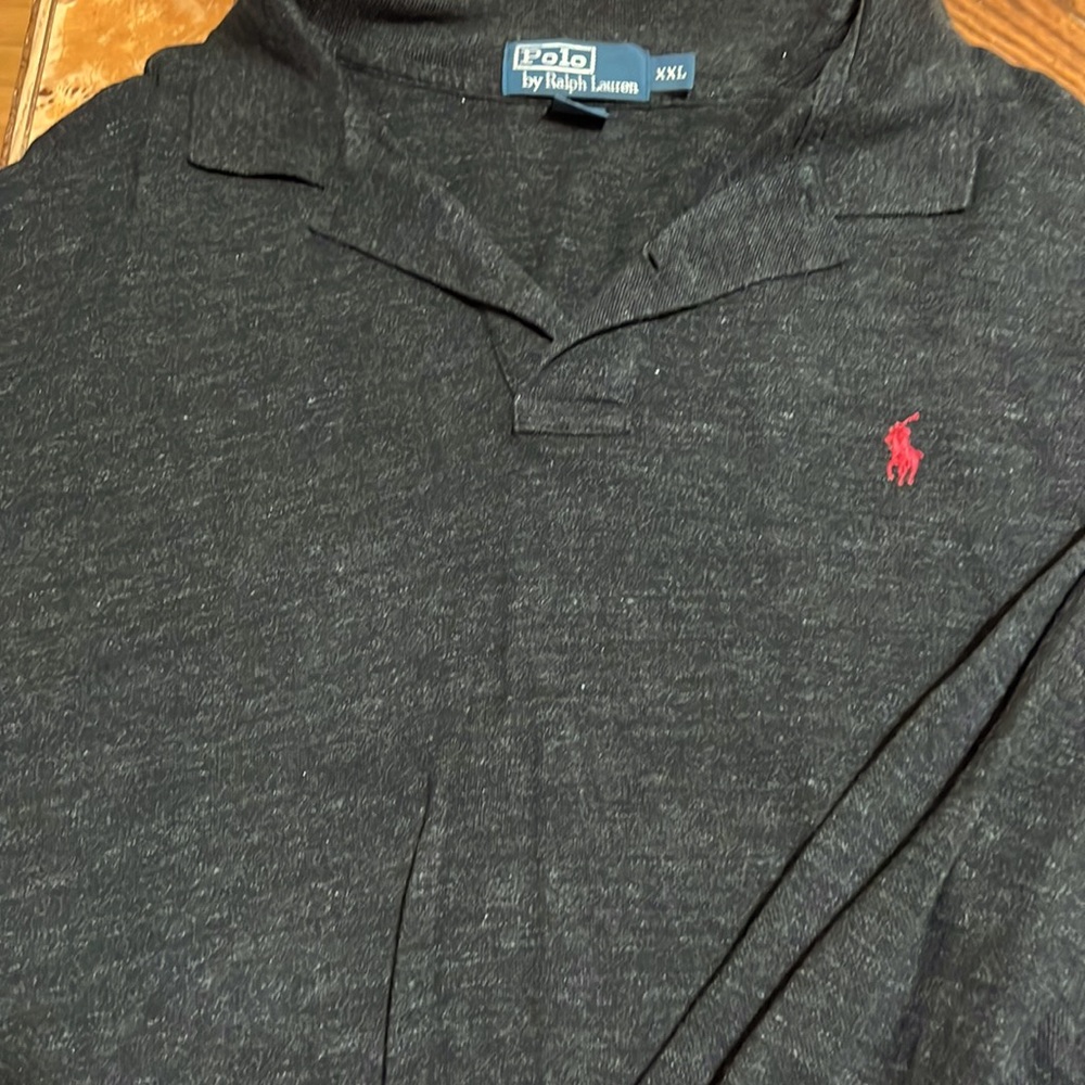 Men’s long sleeve polo